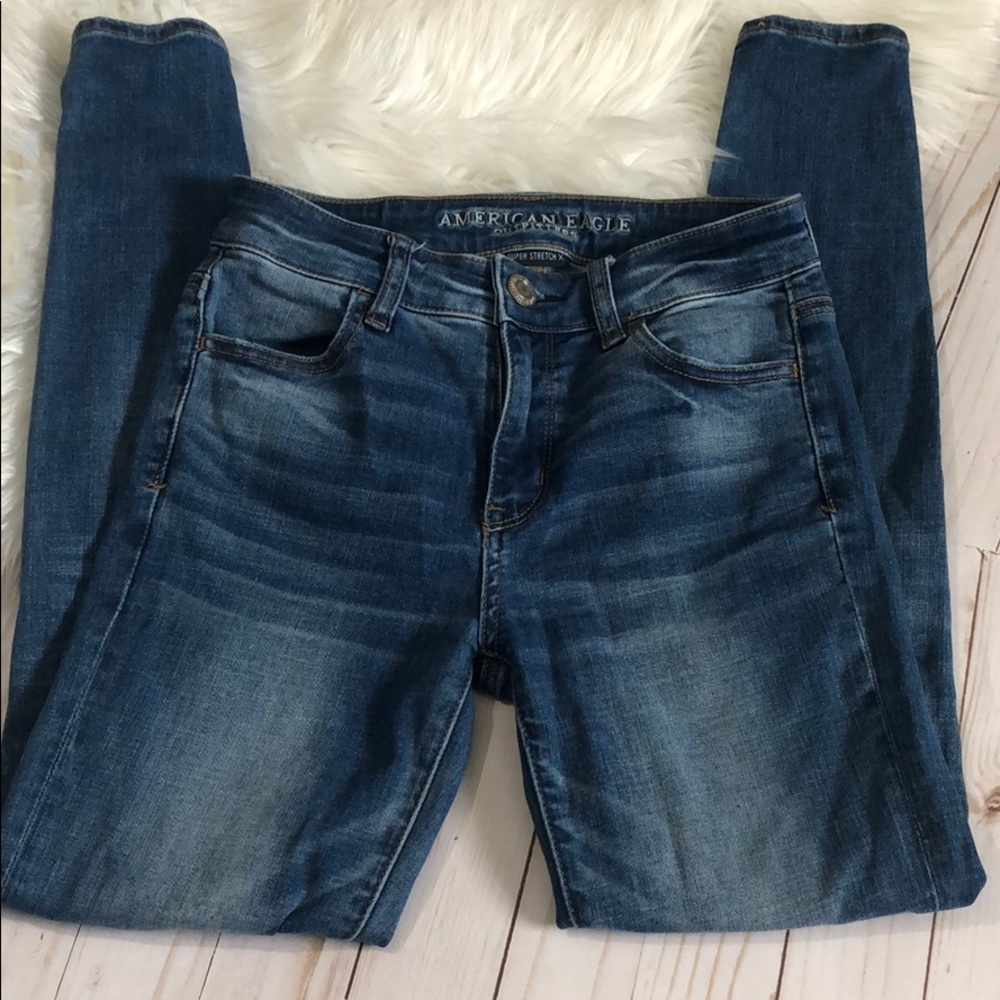 American Eagle hi-rise jegging size 0 short